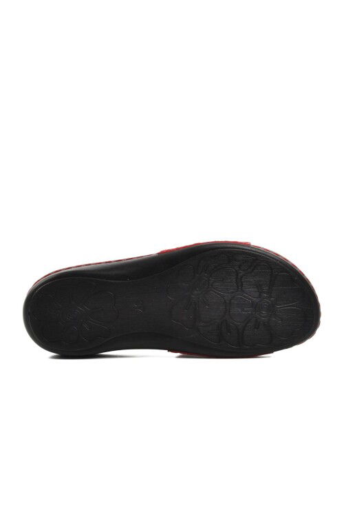 Red Gel Sole Anatomic Womens Slippers 6808 Z