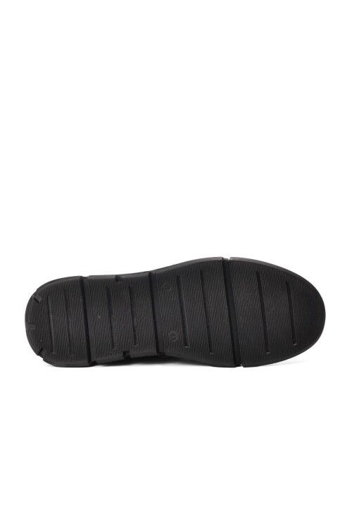 Black Genuine Leather Mens Boots 725 M