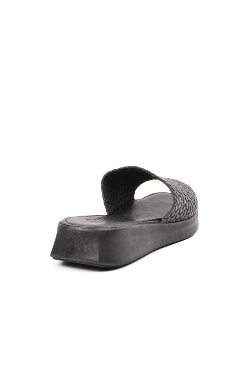 Black Womens Slippers 837 Z