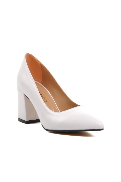 White Womens High Heel Shoes AYS23115 Z