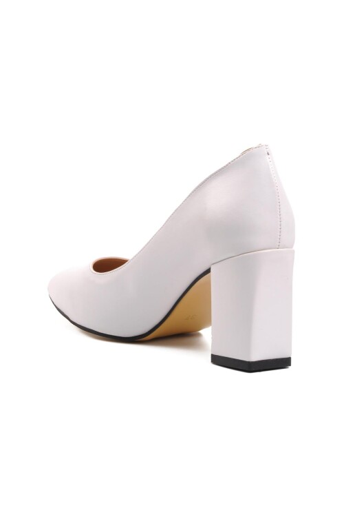 White Womens High Heel Shoes AYS23115 Z