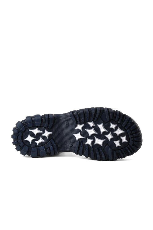 Navy Blue-White Boys Sandals 22Y04 F