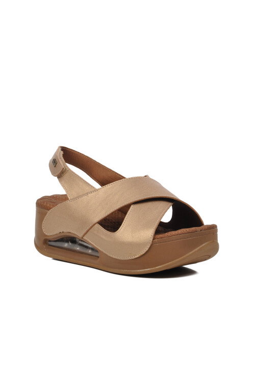Altın Kadın Sandalet 31213 Assos Z