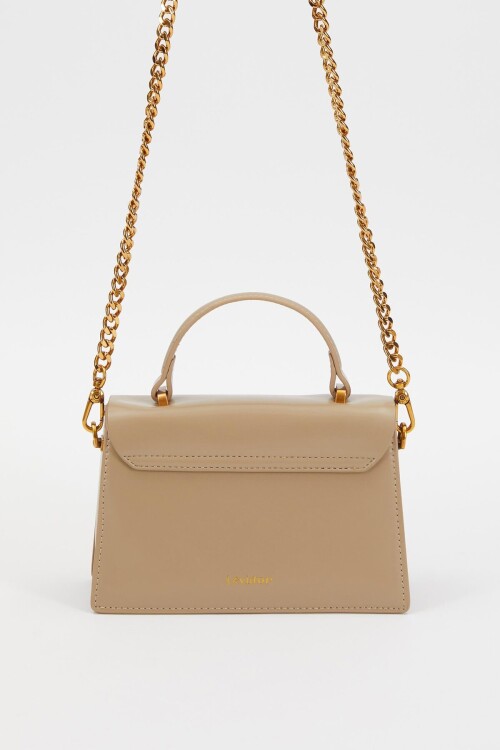 Premium Bej Kadın Omuz Çantası 930237