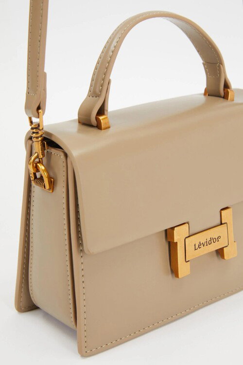 Premium Bej Kadın Omuz Çantası 930237