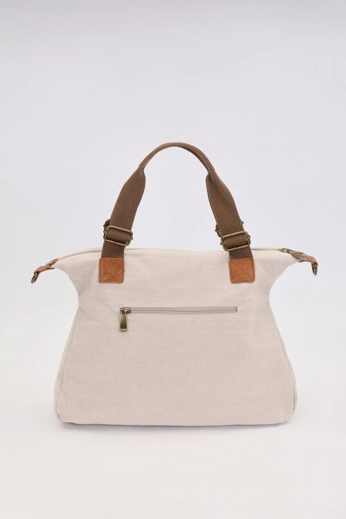 Premium Bej Kadın Omuz Çantası 930384