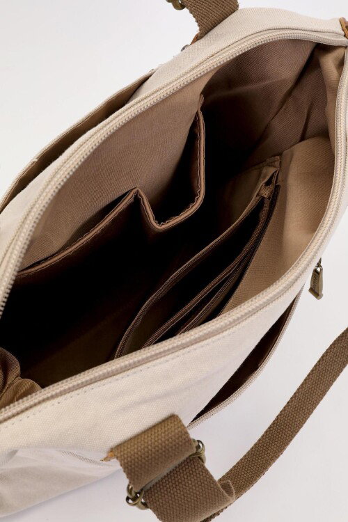 Premium Bej Kadın Omuz Çantası 930384