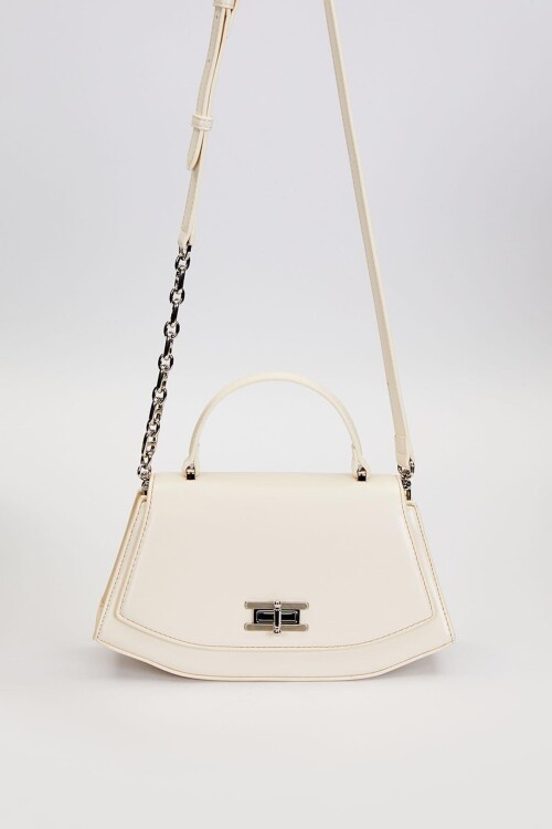 Premium Bej Kadın Omuz Çantası 930447