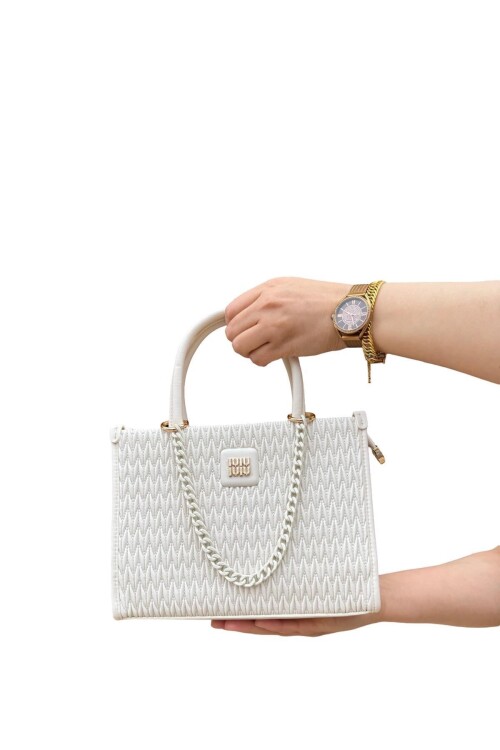 Bej Kadın Omuz Çantası C1025