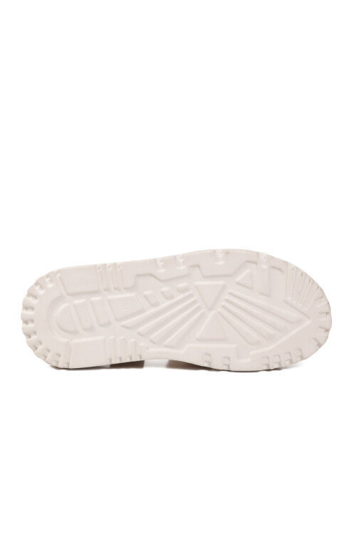 Bej Süet Hakiki Deri Kadın Sandalet Z796 Z