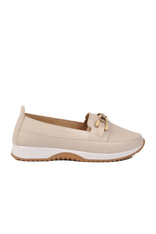 Bej Hafif Esnek Kadın Casual Ayakkabı 064 Z