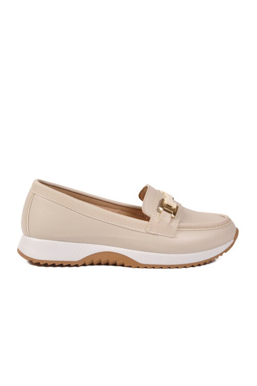 Bej Hafif Esnek Kadın Casual Ayakkabı 067 Z