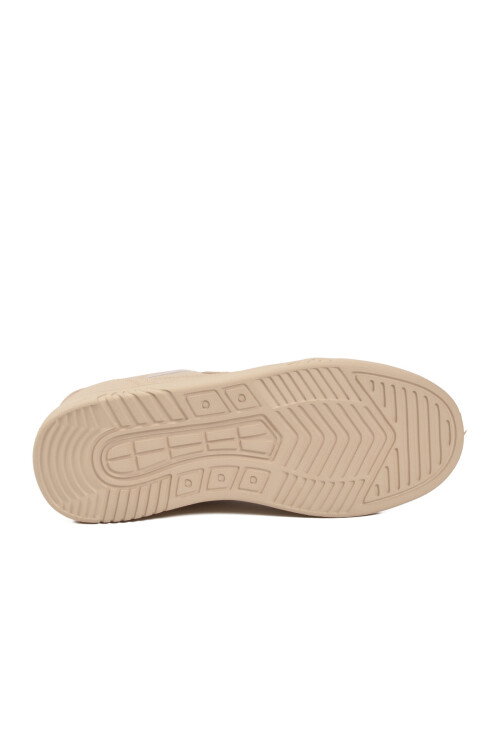 Bej Bağcıklı Hafif Esnek Unisex Günlük Ayakkabı BST-2081 G