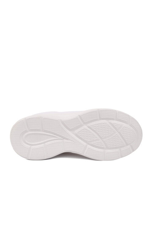 Beyaz Fileli Hafif Esnek Hava Alabilen Unisex Spor Ayakkabı Pete G