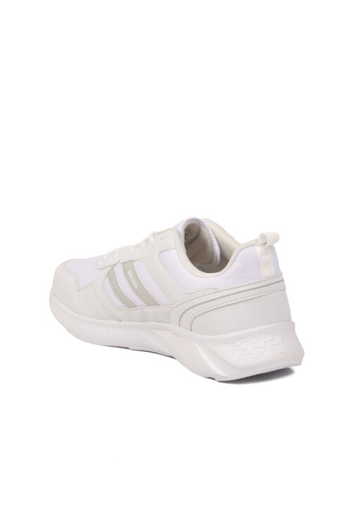 Beyaz Buz Fileli Hafif Büyük Numara Erkek Spor Ayakkabı 1548 M