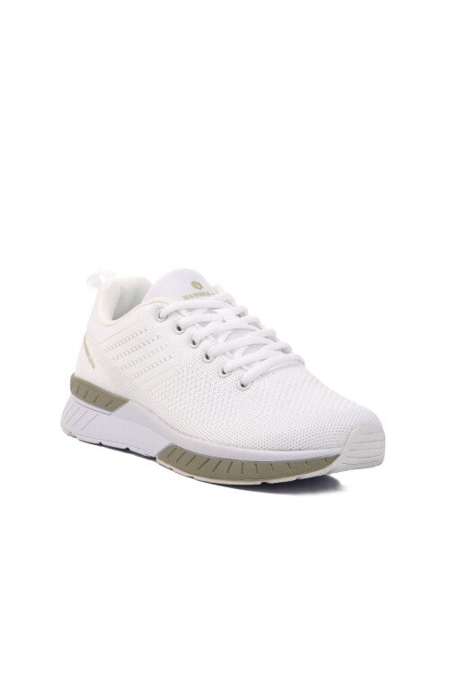 حذاء رياضي أبيض خفيف الوزن من إسفنج الذاكرة للجنسين من مانوس جي