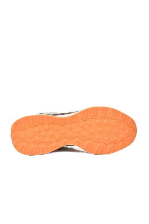 Beyaz Haki Fileli Hafif Esnek Erkek Spor Ayakkabı PCI-10105 M