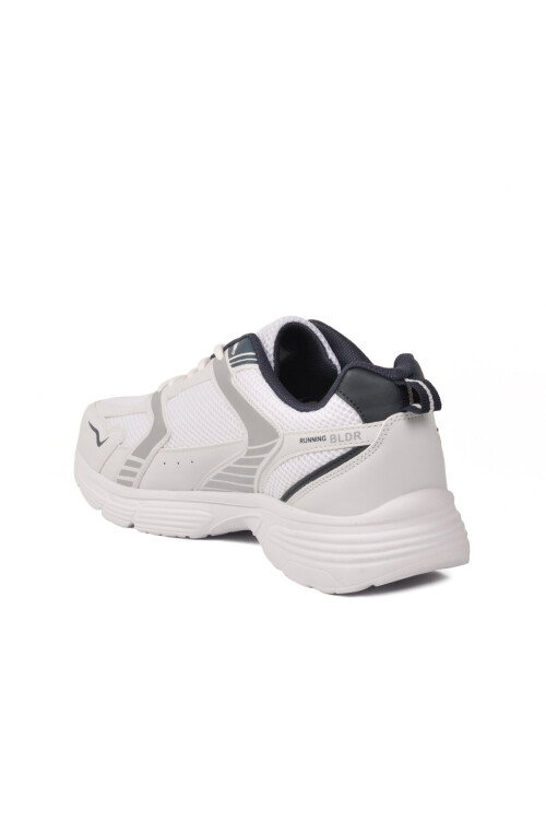 Beyaz Fileli Hafif Esnek Büyük Numara Erkek Spor Ayakkabı 2020 M