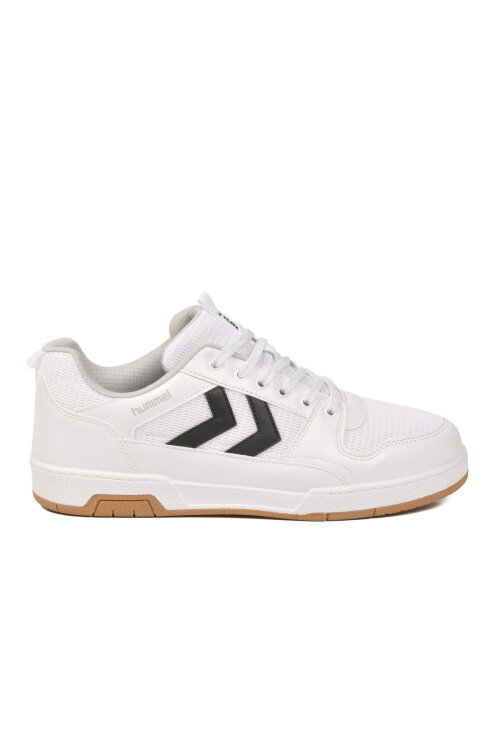 Beyaz Siyah Fileli Hafif Esnek Unisex Spor Ayakkabı 900872 Hml Versay II