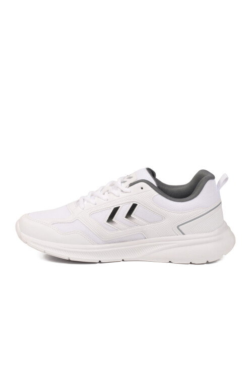 Beyaz Siyah Fileli Hafif Esnek Unisex Spor Ayakkabı 900895 Hml Rush II
