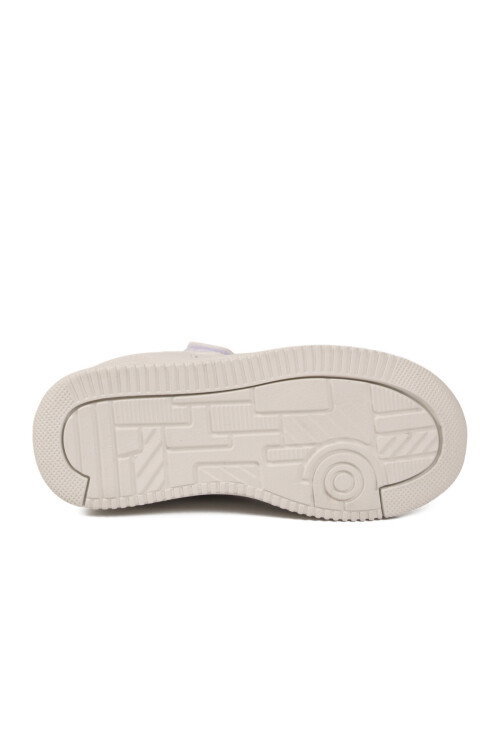 Beyaz Cırtlı Hafif Unisex Çocuk Spor Ayakkabı Eldon P