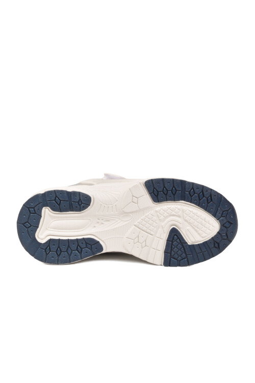 Beyaz Fileli Hafif Esnek Unisex Çocuk Spor Ayakkabı Terra F