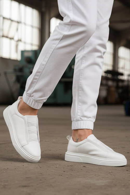 Beyaz Erkek Casual Ayakkabı 595 M