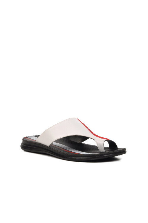 Beyaz Erkek Terlik 31306 Rada M