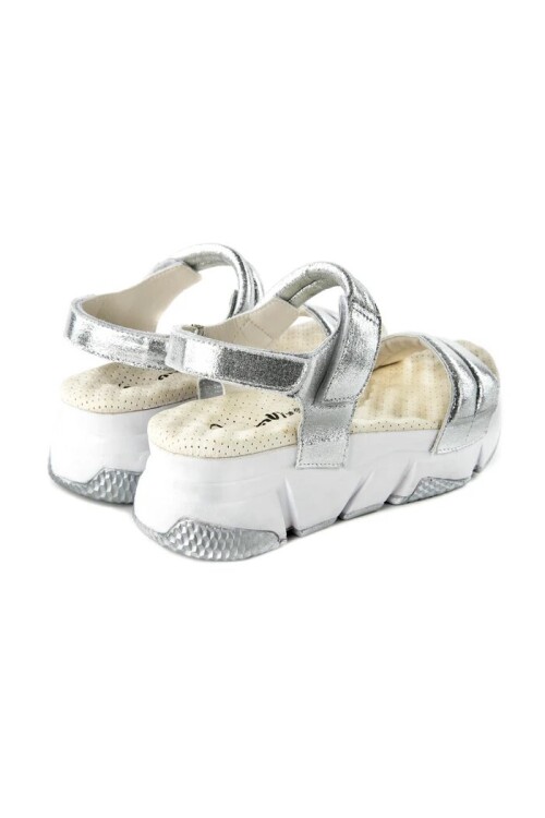 Beyaz Kadın Topuklu Sandalet 33228 Bolissa Z