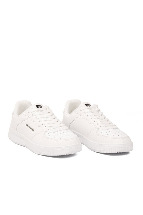 Beyaz Bağcıklı Hafif Unisex Spor Ayakkabı PCI-10120 Z