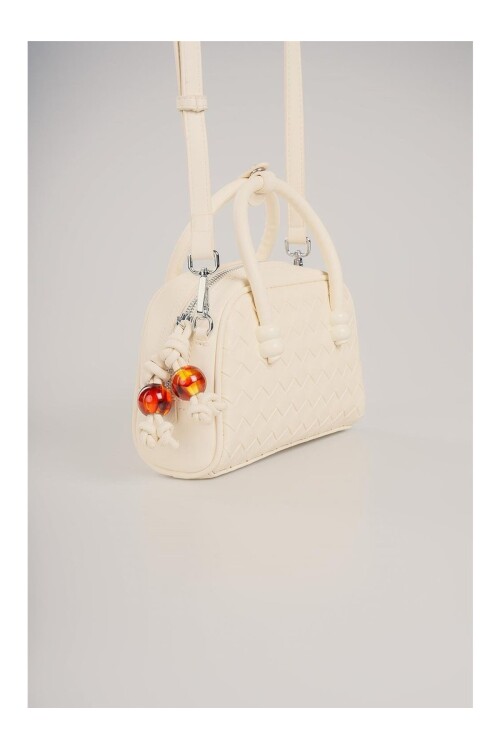 Beyaz Kadın Omuz Çantası 17831