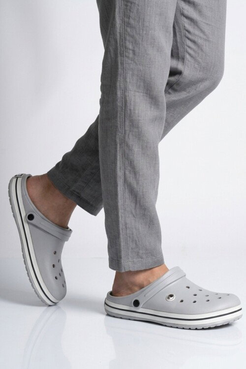 Buz Büyük Numara Eva Hafif Erkek Sabo Terlik 214 M