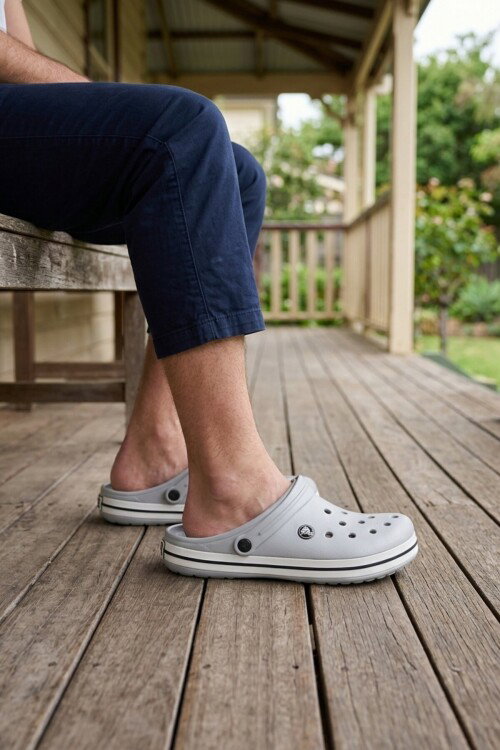 Buz Büyük Numara Eva Hafif Erkek Sabo Terlik 214 M