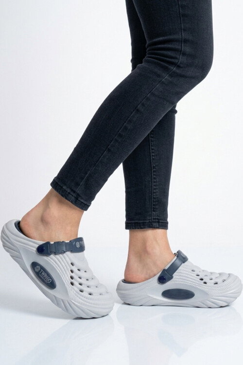 Buz Lacivert Hafif Eva Unisex Sabo Terlik 9808 Z