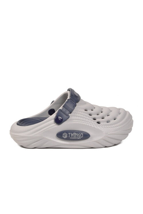 Buz Lacivert Hafif Eva Unisex Sabo Terlik 9808 Z
