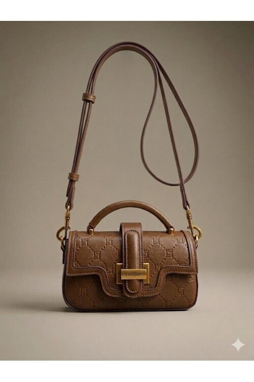 Premium Camel Kadın Omuz Çantası 930404