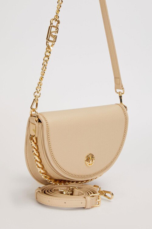 Premium Bej Gri Kadın Omuz Çantası 930656