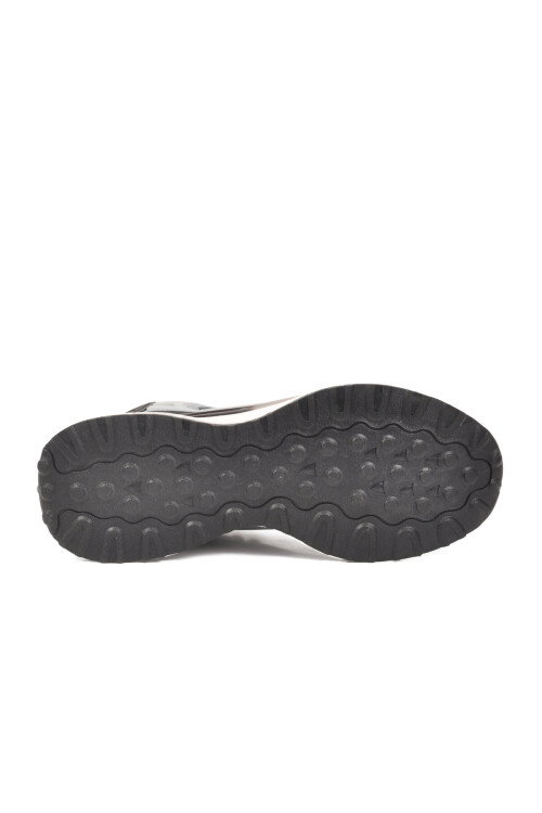 Gri Siyah Fileli Hafif Esnek Erkek Spor Ayakkabı PCI-10105 M