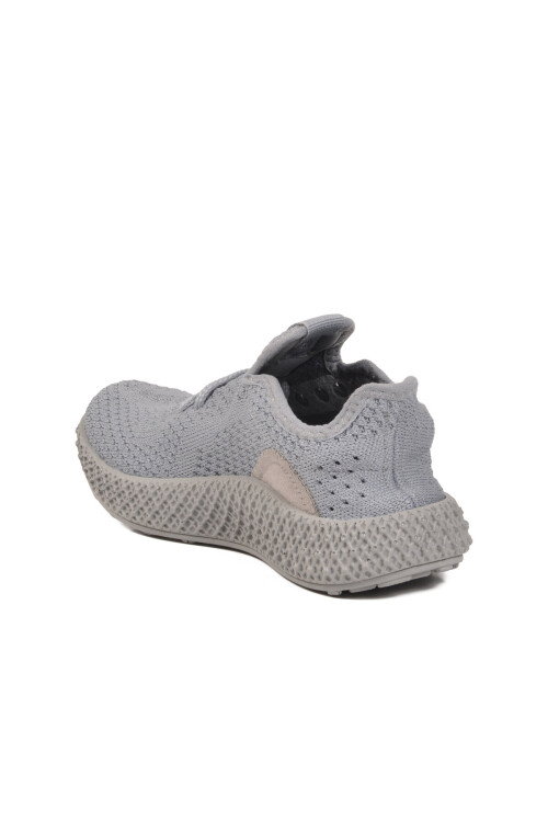 Gri Anorak Hafif Hava Alabilen Unisex Çocuk Spor Ayakkabı PC-32644 F