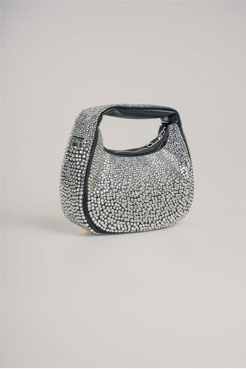 Gümüş Kadın Omuz Askılı El Çantası 17766