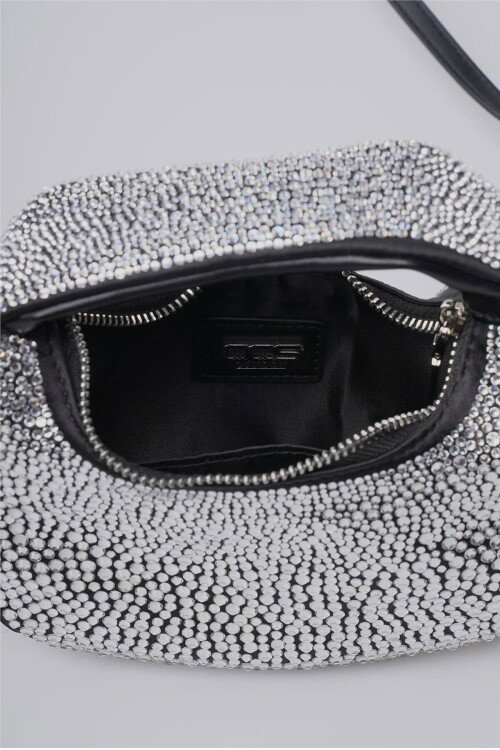 Gümüş Kadın Omuz Askılı El Çantası 17766