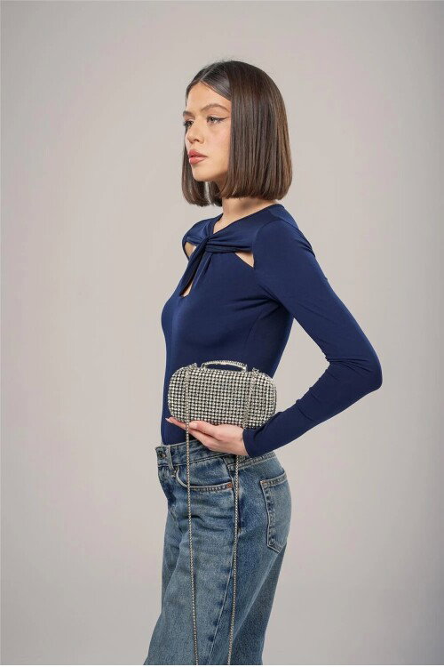 Gümüş Omuz Askılı Kadın El Çantası 17767