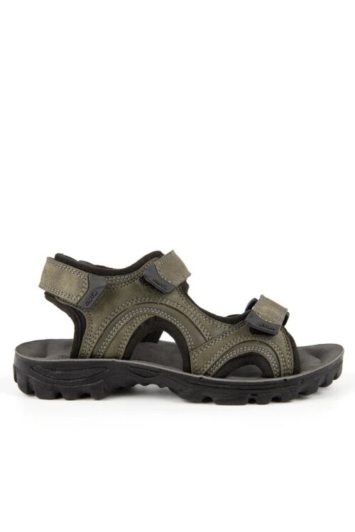 Haki Cırtlı Unisex Çocuk Spor Sandalet 31615 Taurus F