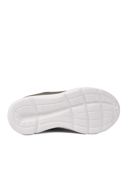 Haki Sarı Fileli Hafif Esnek Unisex Çocuk Spor Ayakkabı 9060 Motano F