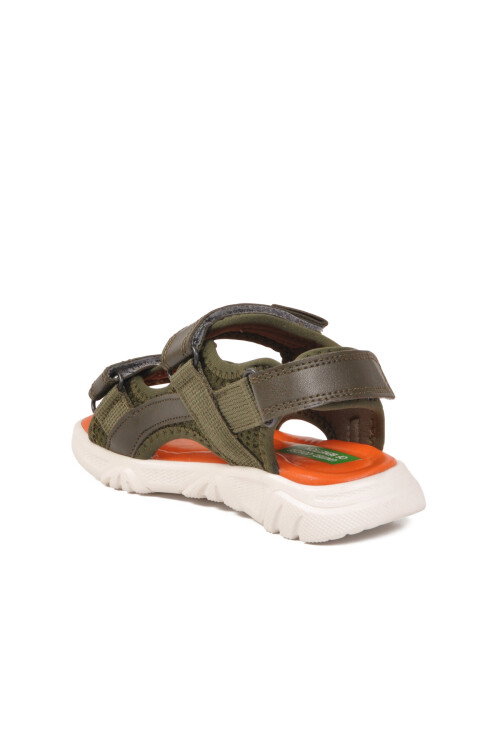 Haki Cırtlı Erkek Çocuk Spor Sandalet BN-1276 P