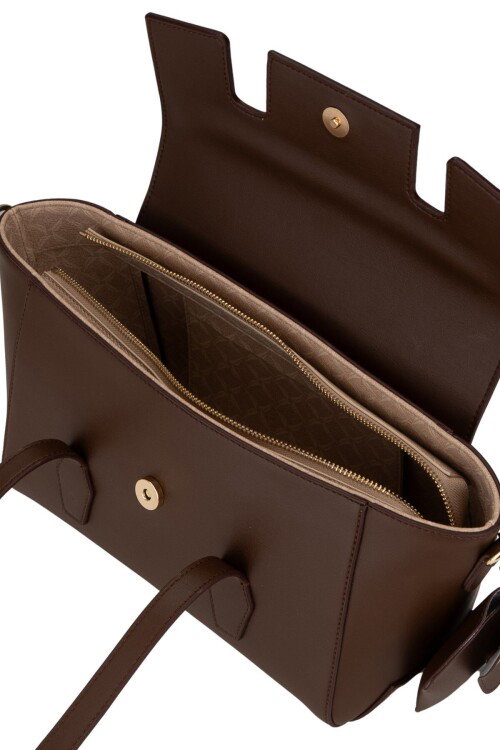 Kahve-Bej Kadın Omuz Çantası CN7732T