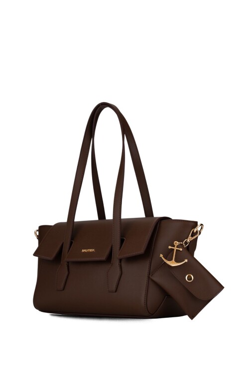 Kahve-Bej Kadın Omuz Çantası CN7732T