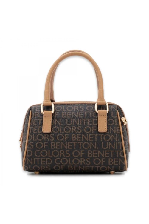 Kahve-Camel Kadın El ve Omuz Çantası BNT-1769