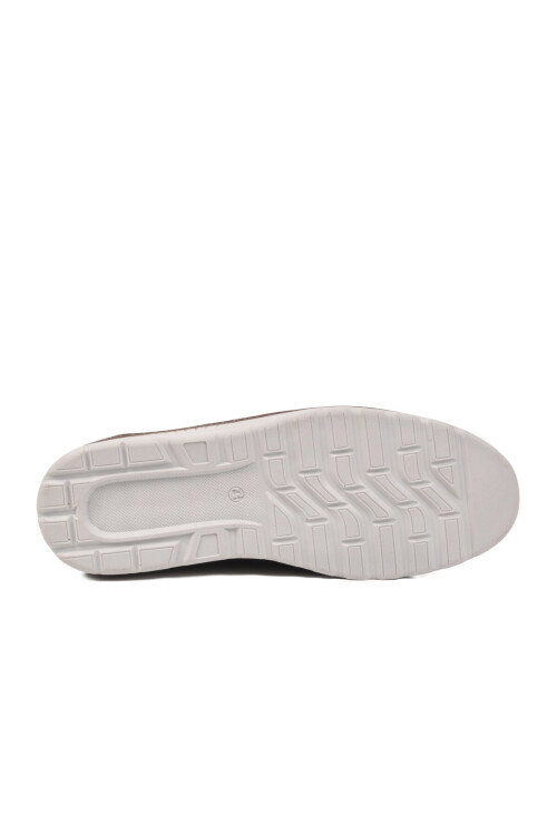 Kahve Hakiki Deri Erkek Casual Ayakkabı 767 M