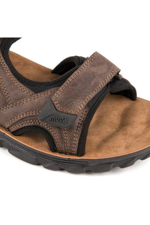 Kahve Cırtlı Erkek Spor Sandalet 31322 Taurus M